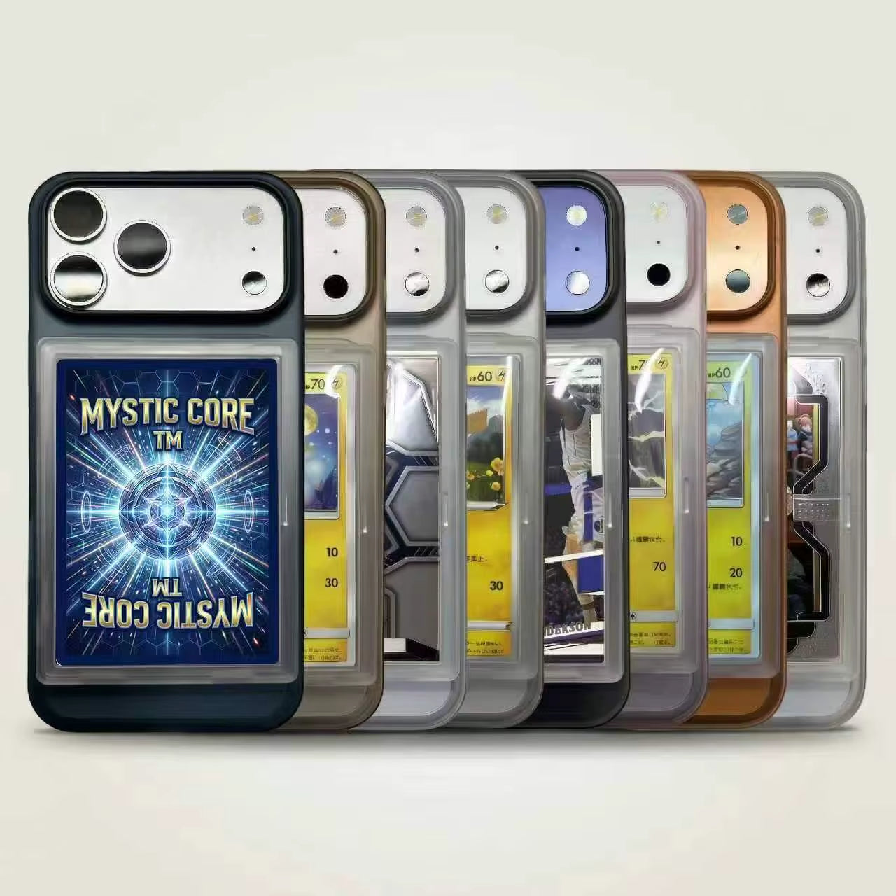 Luxury Shockproof PC for Pokemon Card Phone Case