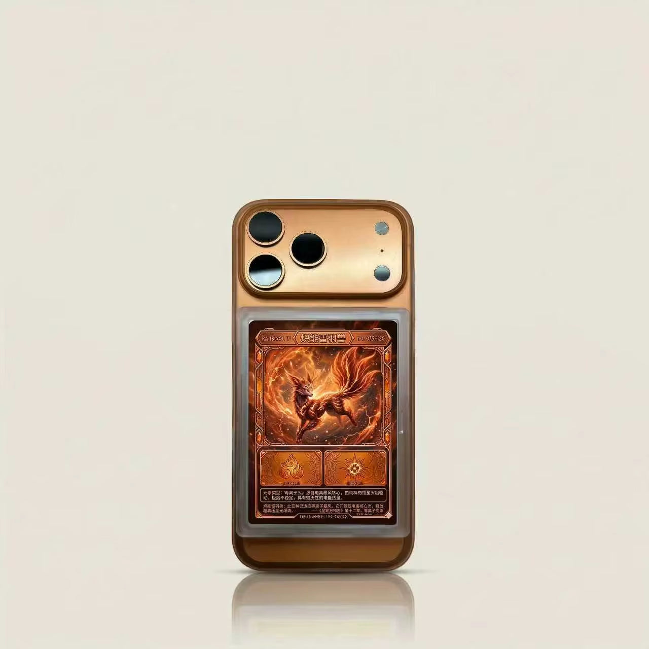 Luxury Shockproof PC for Pokemon Card Phone Case