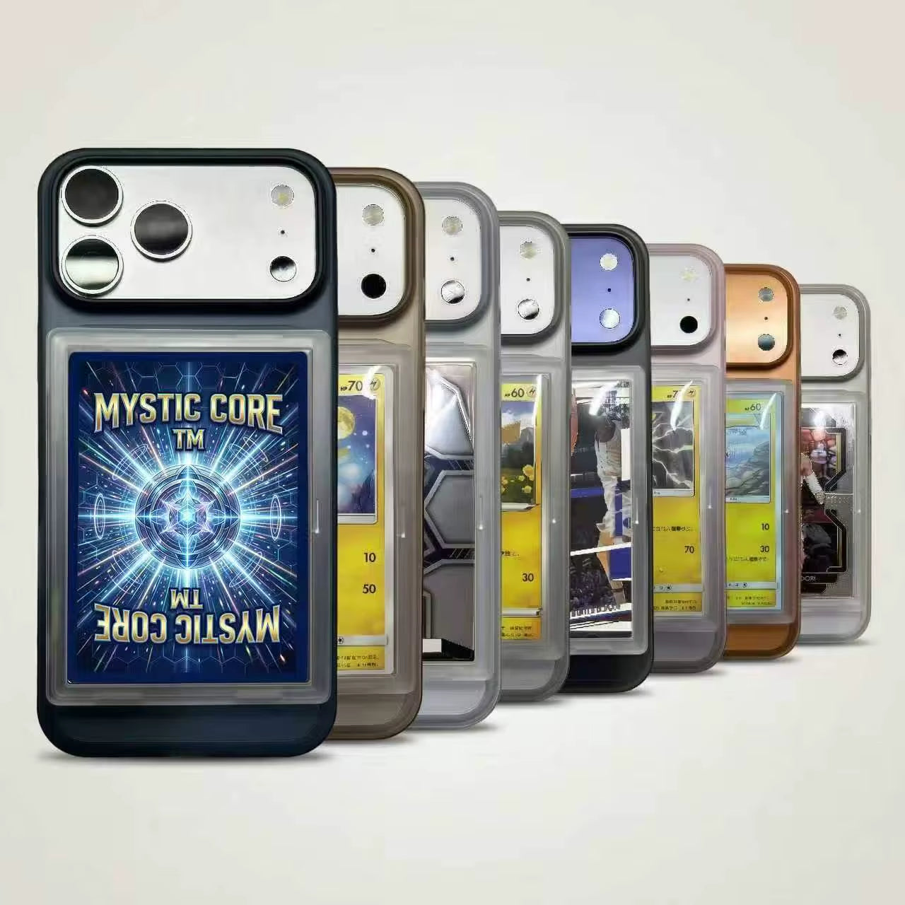 Luxury Shockproof PC for Pokemon Card Phone Case